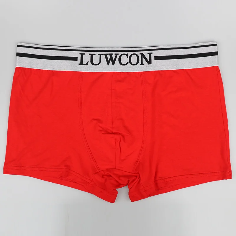 LUWCON 4 шт./лот мягкое дышащее Мужское нижнее белье u-образный угол мужские