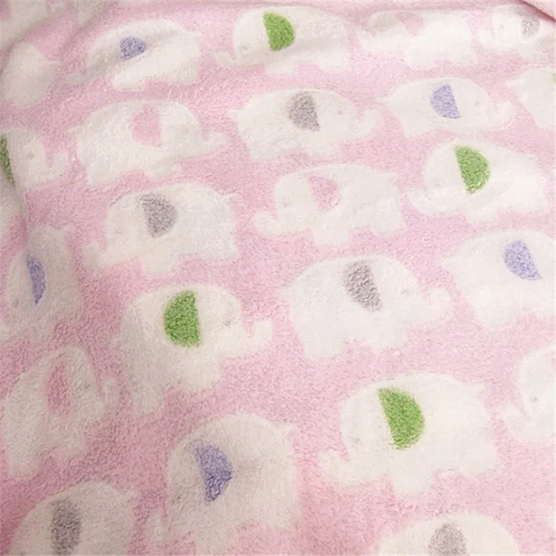 Детские Одеяла мультфильм слон плюшевые Игрушечные лошадки новорожденных