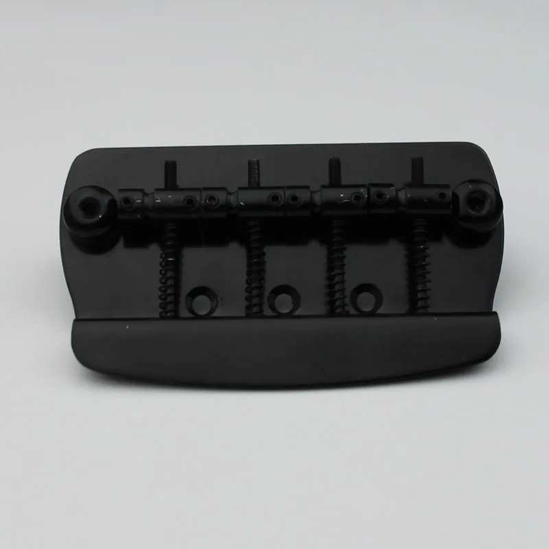 

New 4 String Hard Tail Fixed Bass Electric Guitar Bridge MMB-4 Black