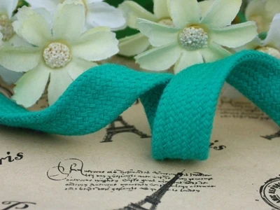 14 Turquoise 15 мм широкий хлопок цвет полый плоский канат/шляпа талии шнурок украшения для одежды, аксессуары DIY руководство - Цвет: 14 Turquoise