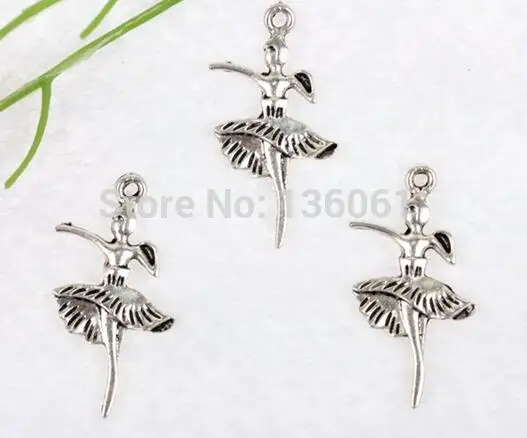 Винтажное изделие из серебра для девочек ангел голова королевы танцующая