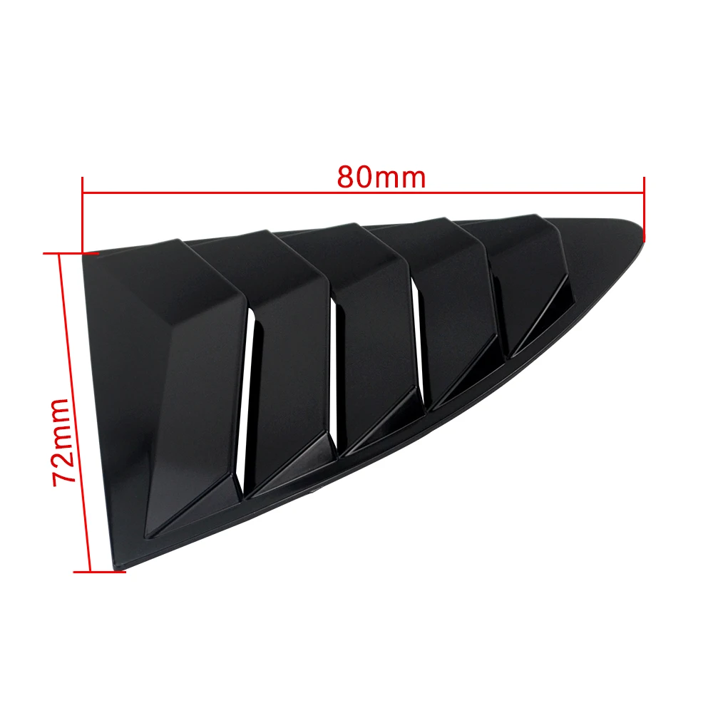 Задние жалюзи на четверть окна 2 шт./компл. спойлер панель для Scion FRS Subaru BRZ Toyota 86 GT86