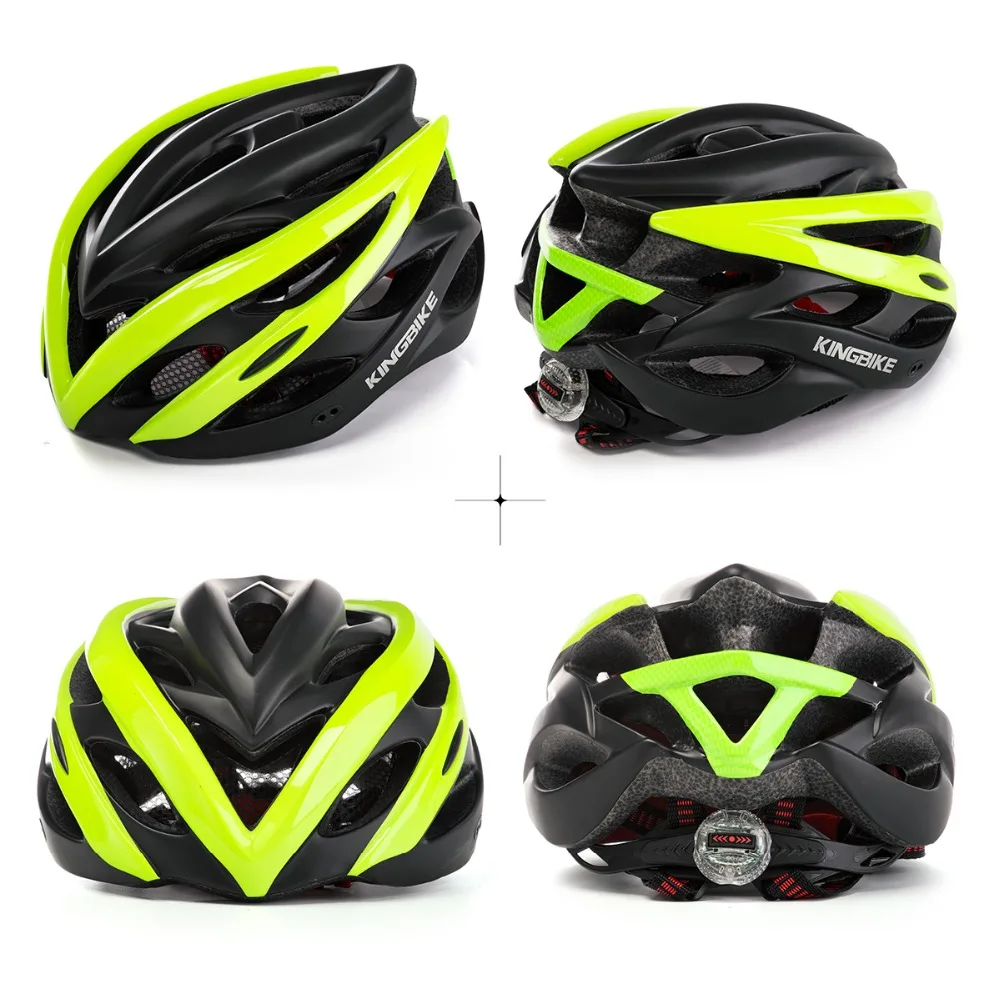 

KINGBIKE Men Women Bicycle Helmet MTB Road Bike Helmet Capacete EPS+PC 24 Vents Integrally-molded Cycling Helmet Casco Bicicleta