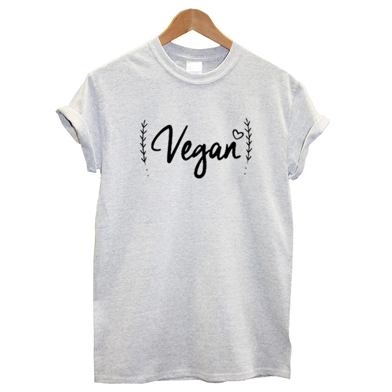 EnjoytheSpirit женская футболка Veganism No Meat Vegan здоровая жизнь женская одежда хорошее качество модная футболка хорошего качества