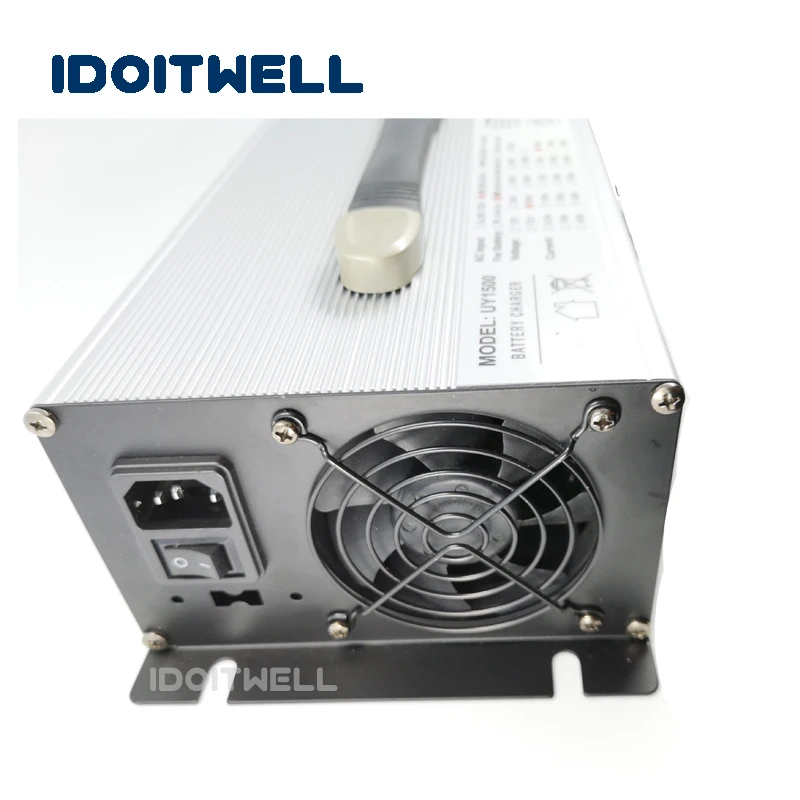 Подгонянное 1500W Регулируемое зарядное устройство для аккумулятора 72V 16A 13A 10A ток 3