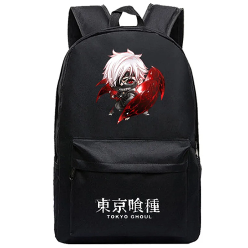 017 Школьный рюкзак Kaneki Ken с половинным лицом и белыми волосами, школьные сумки для подростков, сумки-портфели для путешествий, Mochila Feminina - Цвет: 017