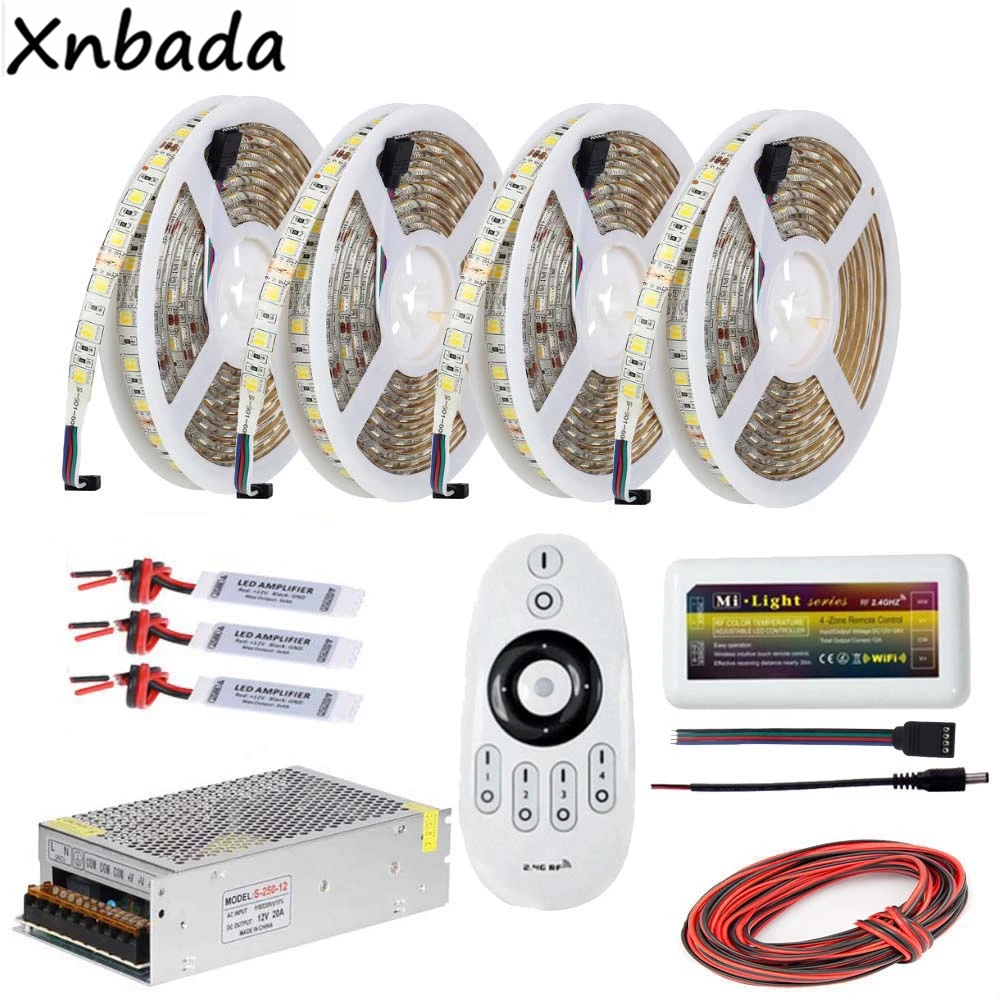 Гибкая светодиодная лента SMD5050 5 ~ 20 м с цветовой температурой пульт