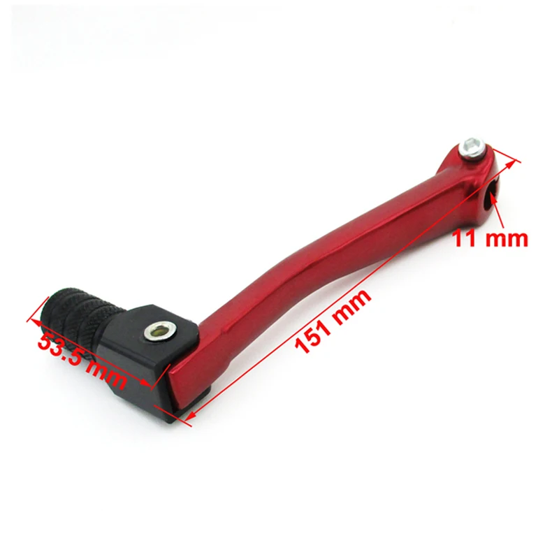 XLSION алюминиевая складная фотовспышка для 50cc 70cc 110cc 125cc 140cc 150cc 160cc YX YCF Pitster GPX ESB