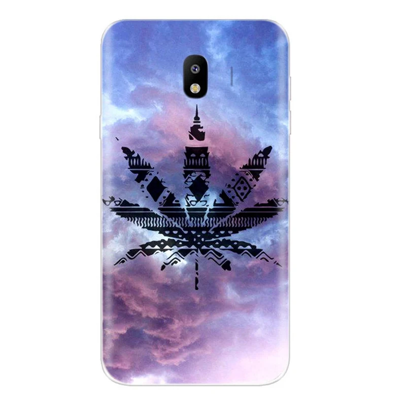 Для Samsung Galaxy J5 2017 J530F модный цветной прозрачный мягкий силиконовый чехол из ТПУ с