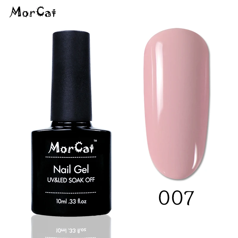 007 MorCat УФ гель лак для ногтей гель стойкий УФ лак Гель-лак дизайн ногтей маникюрный лак Vernis полуперманентный гель для ногтей - Цвет: 007