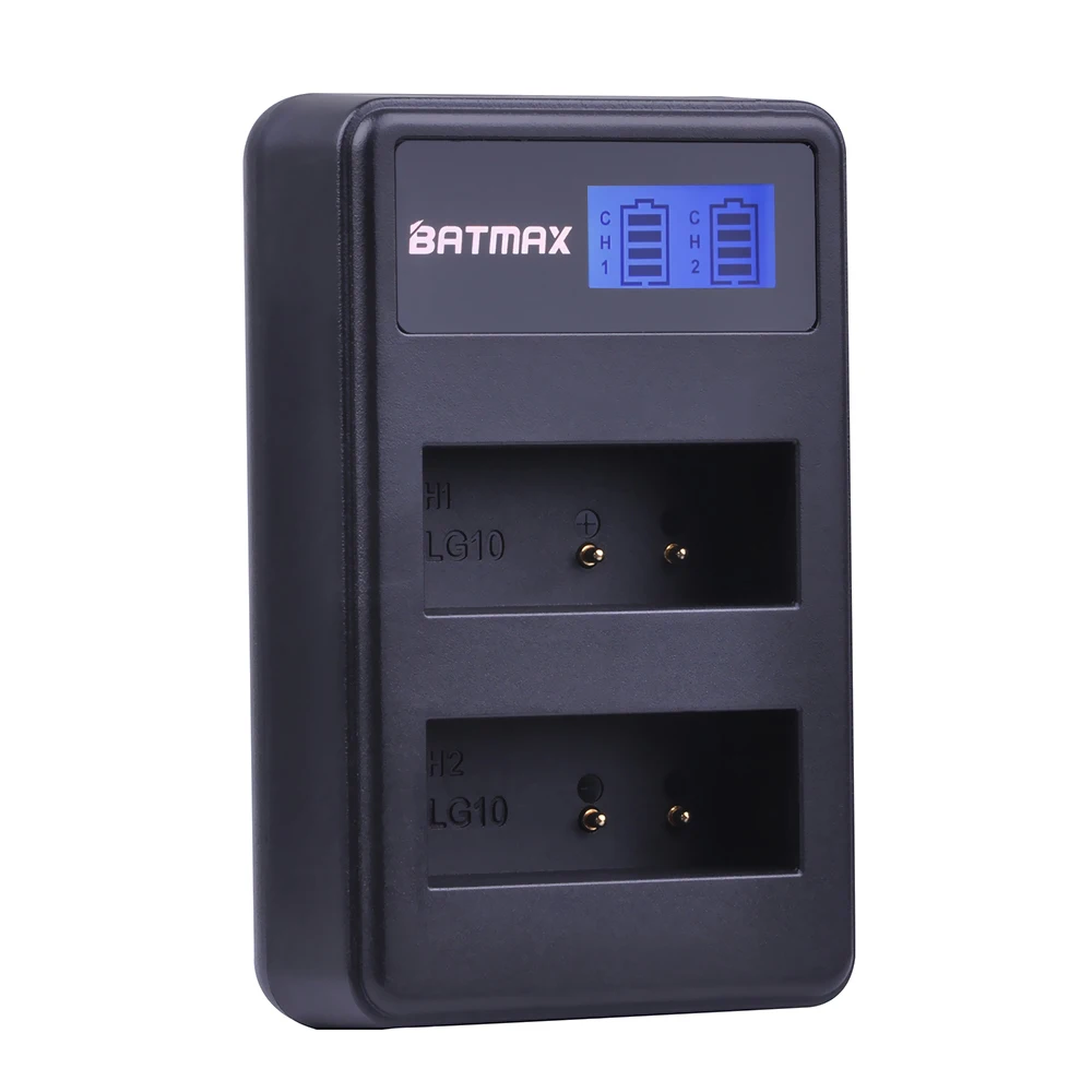 Batmax 2 шт. DMW-BLG10 ДМВ BLE9 DMWBLG10 Батарея+ ЖК-дисплей USB Dual Зарядное устройство для цифрового фотоаппарата Panasonic BLG10E BLG10GK BLG10 DMC-GF6 DMC-GX7 GF6 GX7