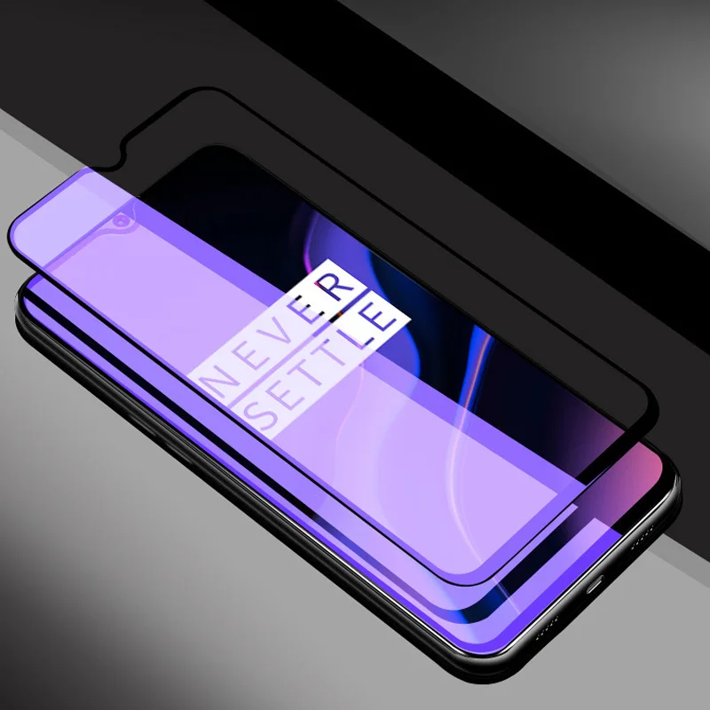 Защита для экрана oneplus 7 закаленное стекло полное покрытие OnePlus полностью клей