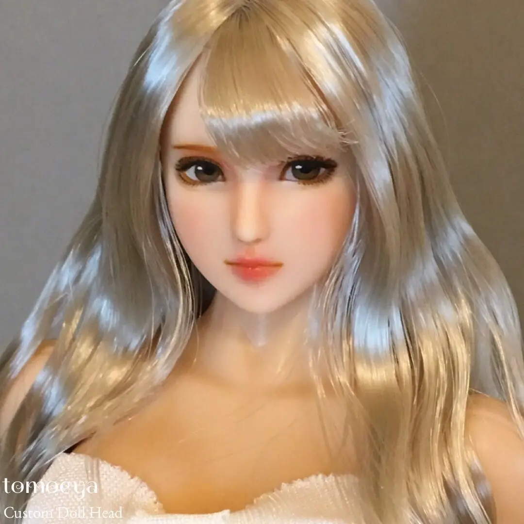 Estartek ручной Макияж Custo mi zed SY40 1/6 корень волос Obitsu Mi голова Sculpt для Phicen Tbleague фигурку