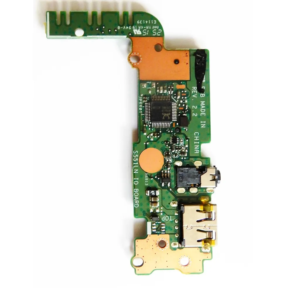 S551LN IO плата для ASUS S551L V551 K551 K551L R551LA R551LB S551LB ноутбук USB аудио карта|Компьютерные