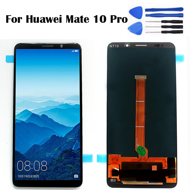 ЖК дисплей 6 0 дюйма для Huawei Mate 10 Pro цифровой преобразователь сенсорного экрана в