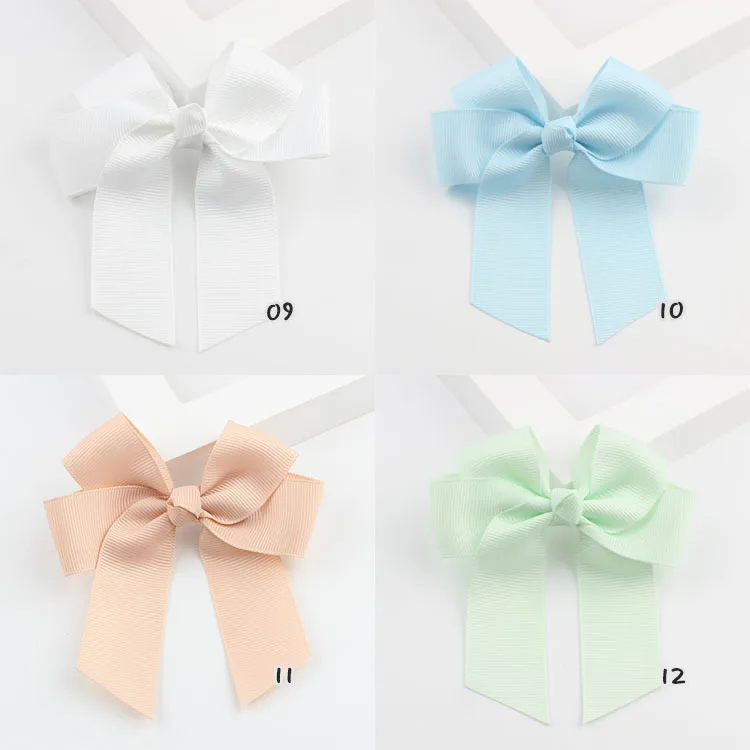 1 шт. заколки для волос карамельных цветов с бантом новорожденных девочек