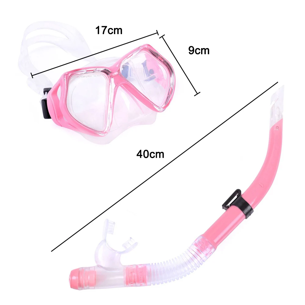 

Hot Swimming Dry Top Snorkel with Goggle for Swimming Diving DO2