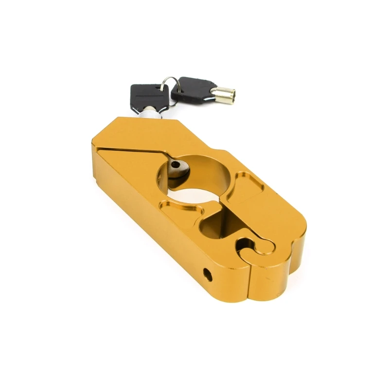 High Quality Motorcycle Handlebar Lock Scooter ATV Brake Security Safety Theft Protection For Honda Kawasaki Yamaha