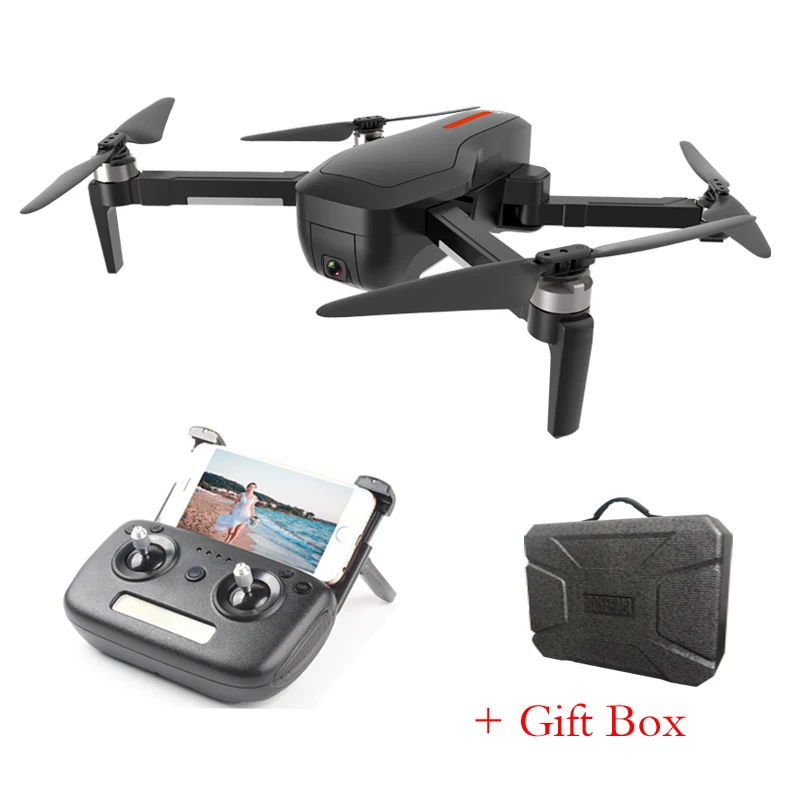 gift box gps drone OTPRO, новинка, 5G, gps, 1080 P, WiFi камера, FPV, XC7, Радиоуправляемый Дрон, бесщеточный двигатель, оптический поток, удерживающий высоту, Квадрокоптер, радиоуправляемые вертолеты, игрушки - Цвет: gift box gps drone