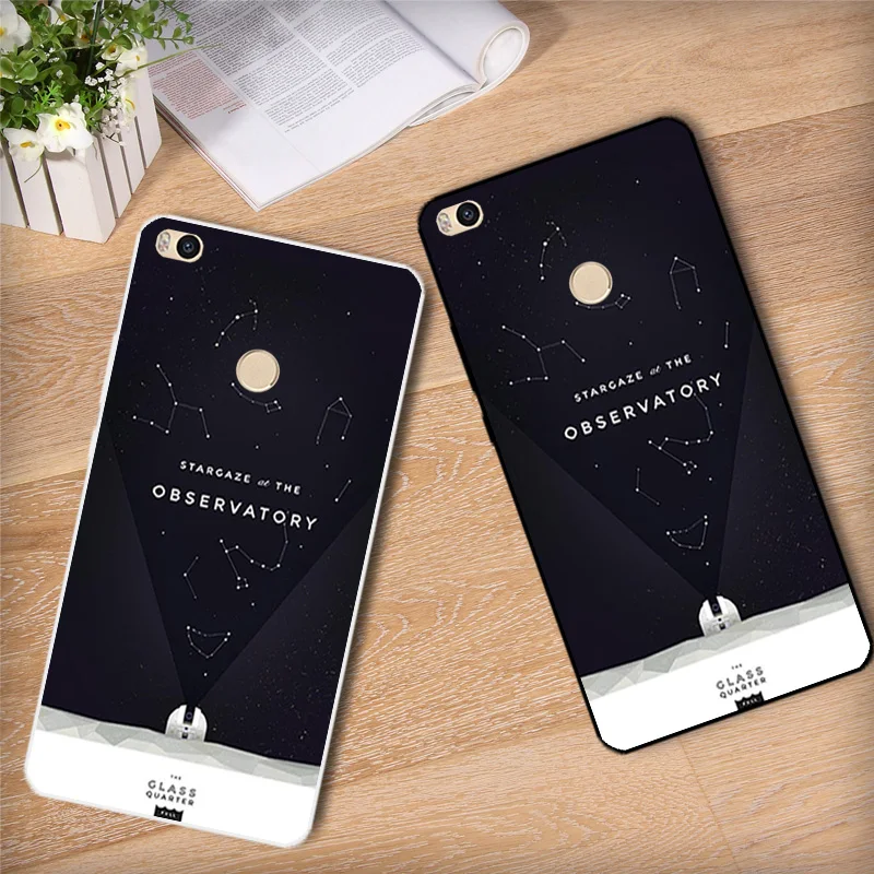 6.44&quot For Xiaomi Max2 Mobile Phone Back Black Matte Brick Cover for Xiomi Mi Max 2 Transparent Silicone TPU Protection Cases |