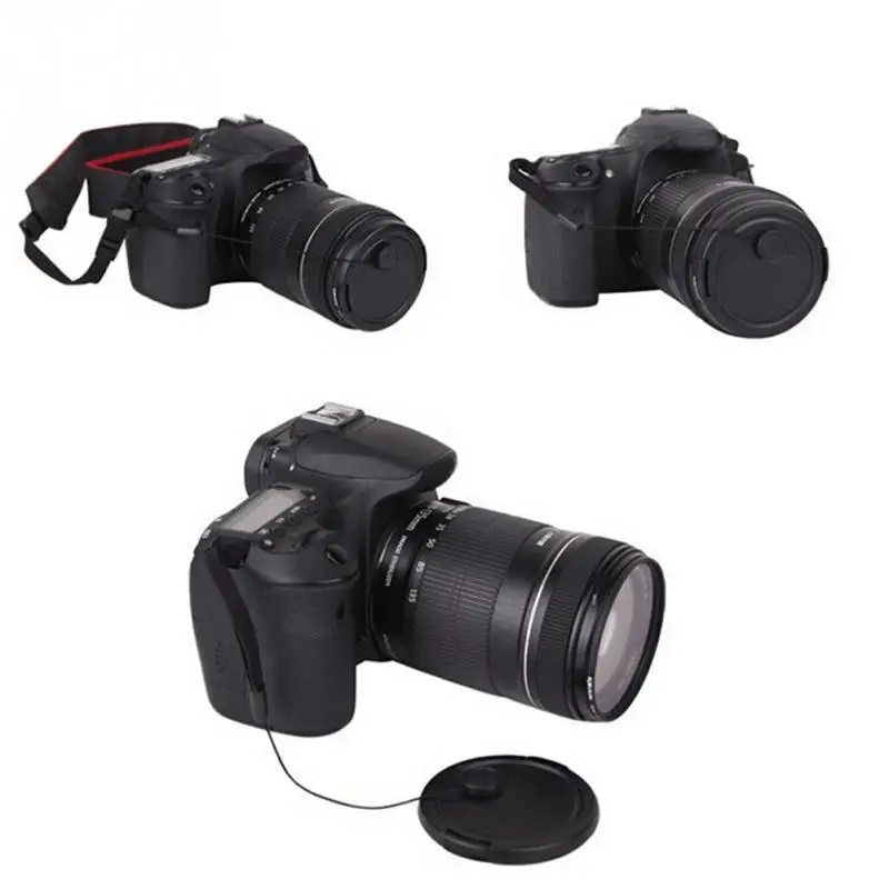 5 шт./лот крышка объектива Держатель веревка подвесной шнур для DSLR SLR камеры аксессуары