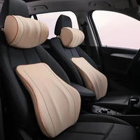 car headrest neck travel sleep pillow car home seat pillow space memory cotton waterproof wear resistant interior accessories