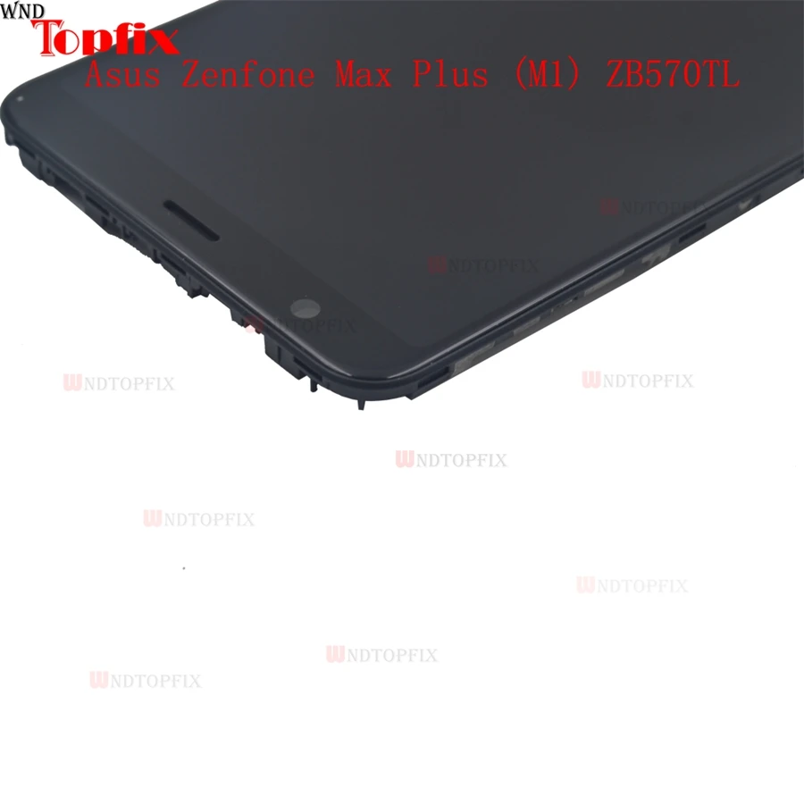 ЖК-дисплей 5 7 дюйма для Asus Zenfone Max Plus M1 ZB570TL X018DC сенсорный экран дигитайзер с рамкой