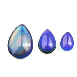 Кабошон овальной формы для изготовления ювелирных изделий, кабошон 10 шт.пакет, изменение цвета по температуре 10X14 13X18 18x25 мм