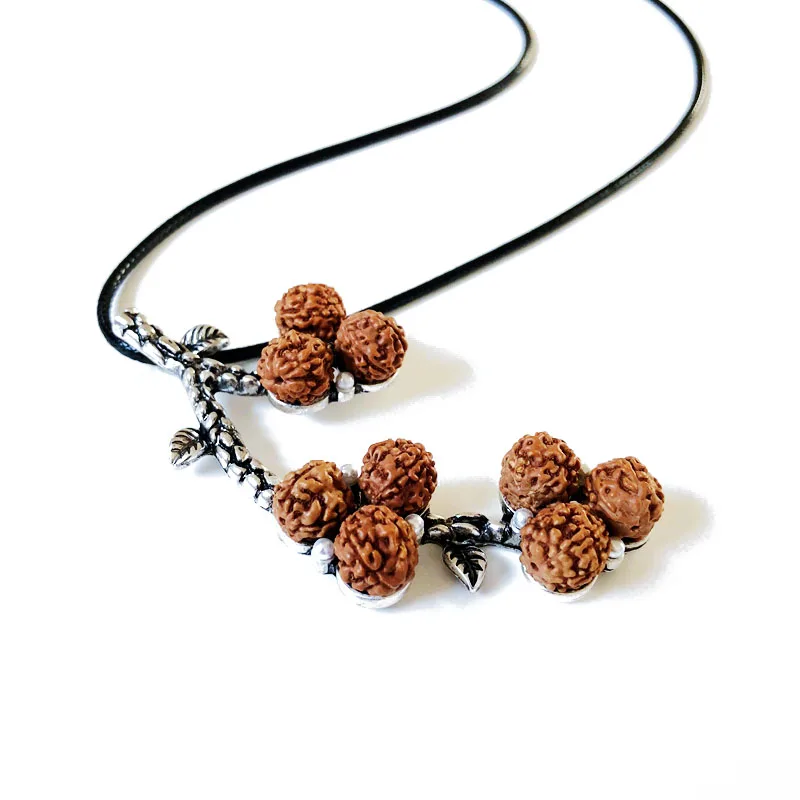 

Sepcial Design Flower Alloy Vintage Pendant Adjustable Necklace