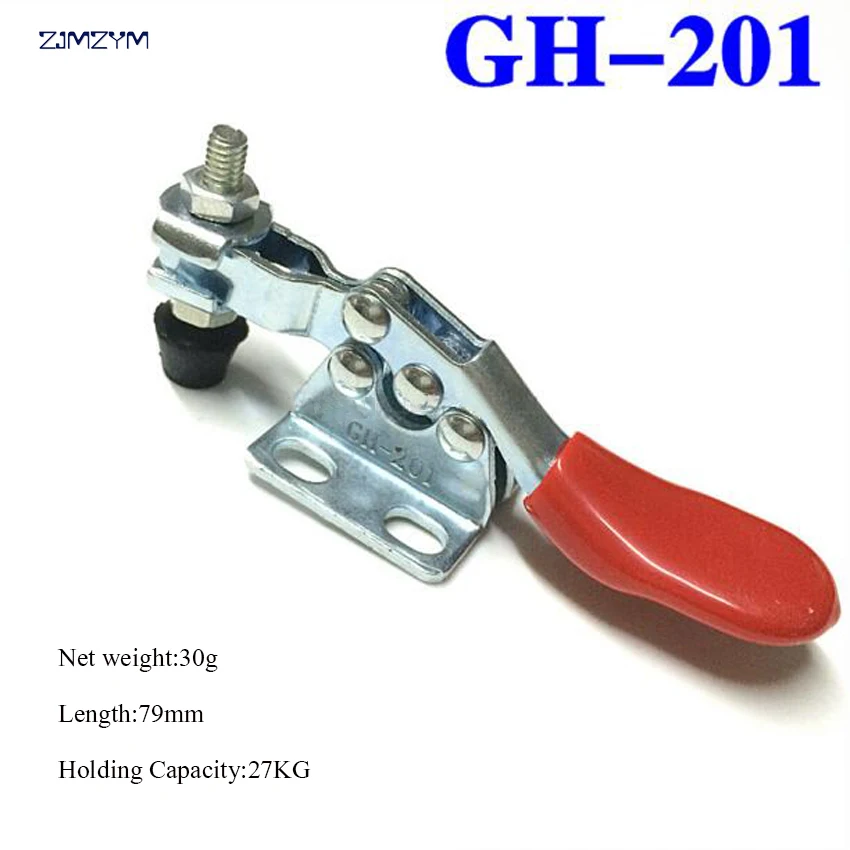Holding Ёмкость 27кг быстроразъемный зажим GH-201 горизонтальный ручной инструмент для