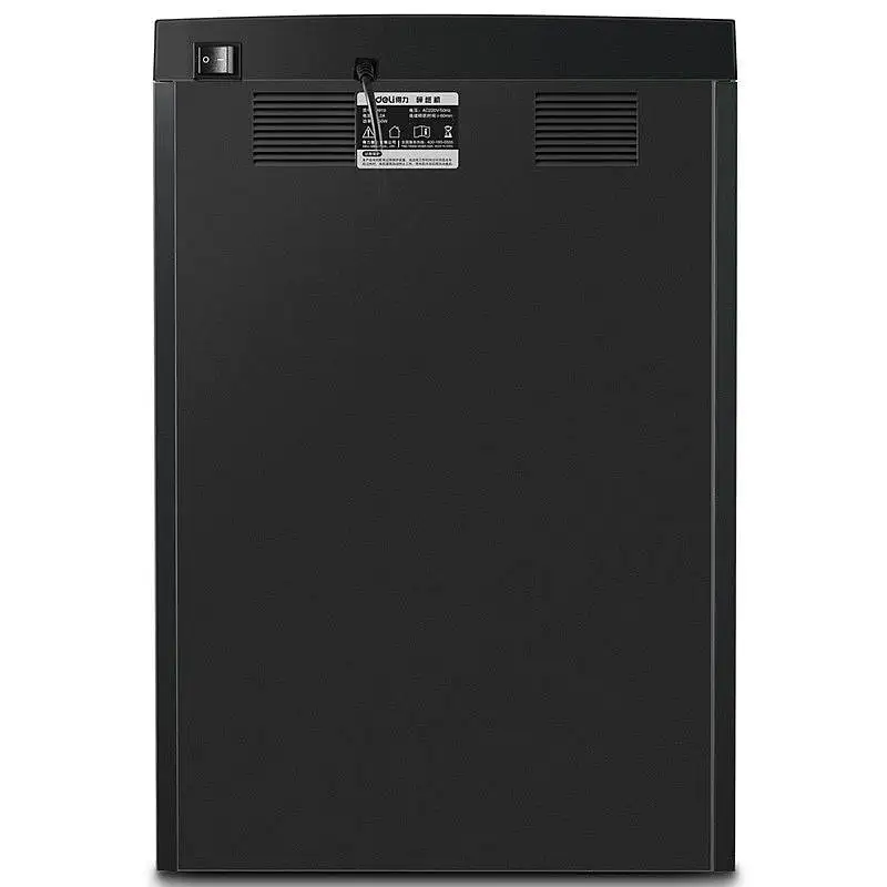 Deli 9919 Электрический измельчитель Уровень 7 безопасность 1x5 мм бумажные чипы 30L автоматический измельчитель 450 Вт 60 минут продолжить измельчение 220VAC