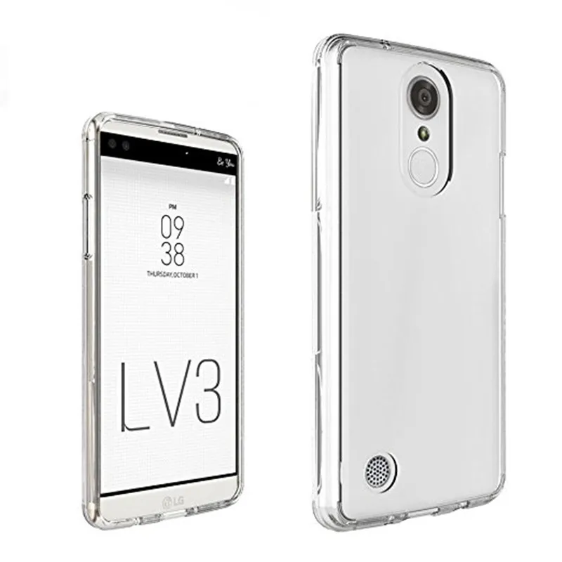 Чехол для LG K3 K4 K8 K10 2017 Бампер ТПУ чехол Защитный камеры кристально прозрачный
