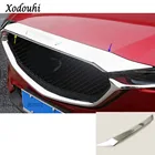 Автомобильный хромированный передний двигатель из АБС-пластика, гоночная решетка, гриль, капот, крышка, отделка для Mazda CX-5 CX5, 2-го поколения 2017 2018 2019 2020