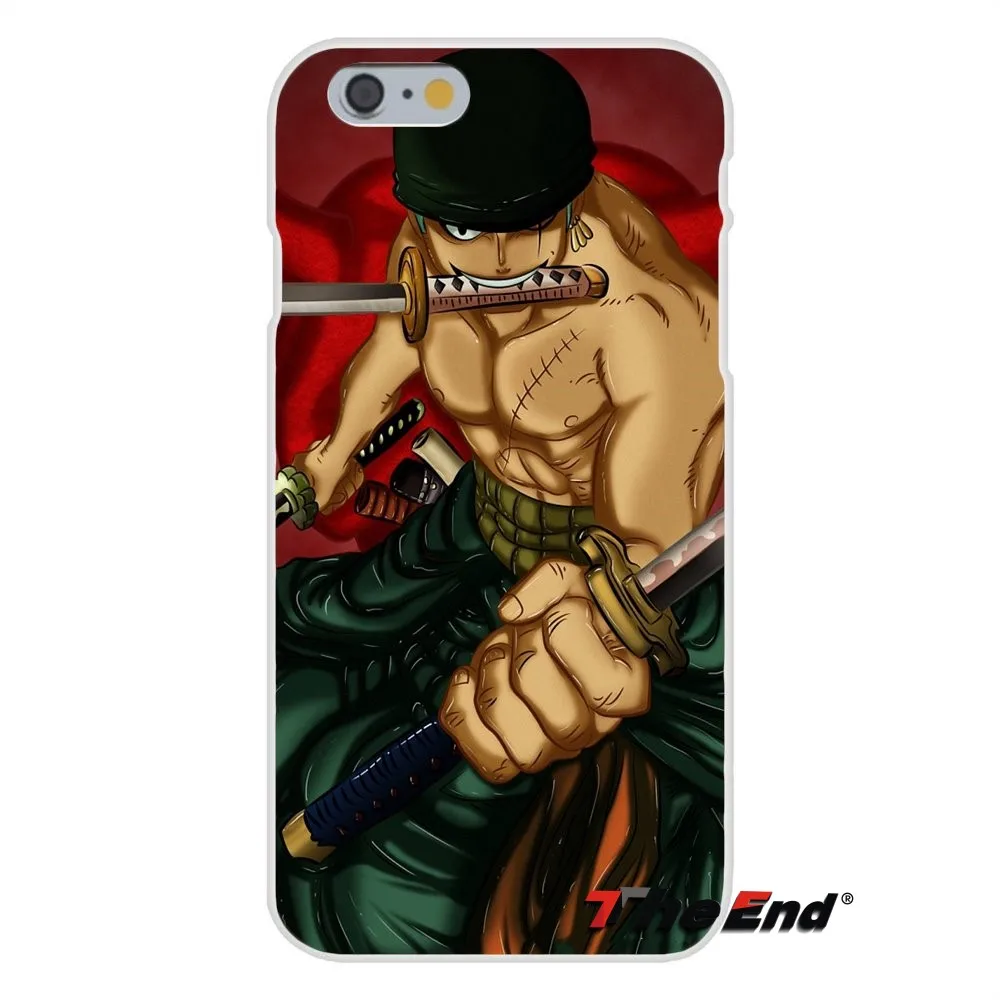 Мягкий силиконовый чехол для iPhone X 4 4S 5 5S 5C SE 6 6S 7 8 Plus Galaxy Grand Core Prime Alpha Cool one piece roronoa