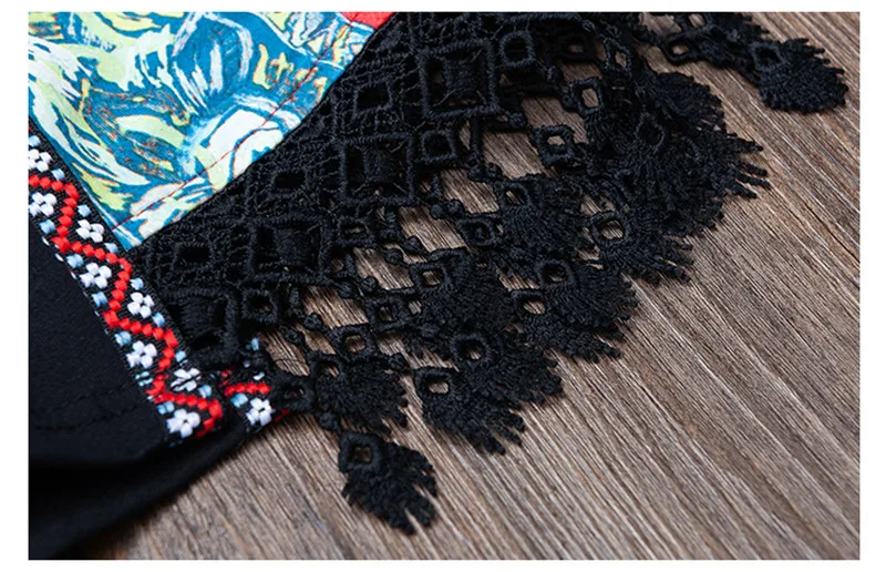 Элегантная женская одежда размера плюс Новинка в винтажном стиле Футболка с