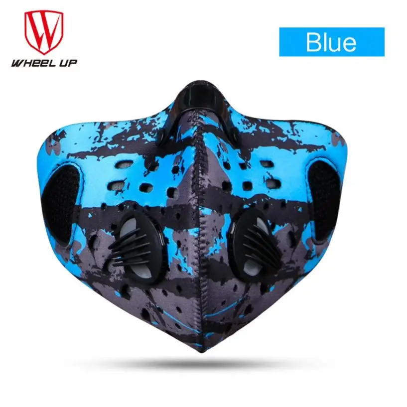 Велосипедная маска с активированным углем против загрязнения маски