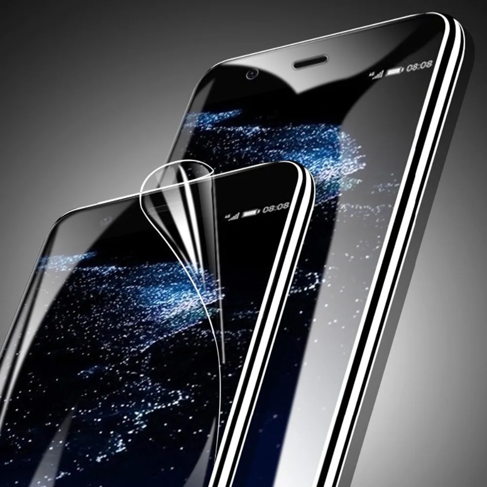 5D Защита экрана для huawei P10 P8 P9 Honor 9 мягкая Гидрогелевая пленка P30 P20 Lite Pro 3D защитный гель для экрана полное покрытие не стекло