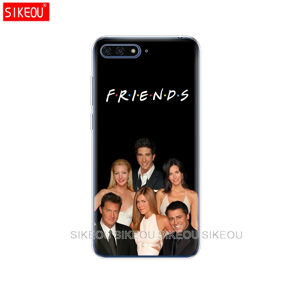 Силиконовый чехол для телефона huawei Honor 7A PRO 7C Y5 Y6 Y7 Y9 Prime Friends сериал ТВ шоу Sitcom - Цвет: 60788