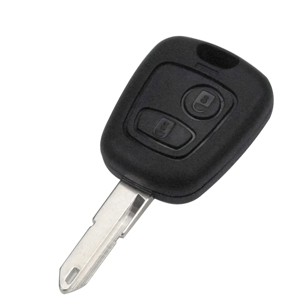 Ключ дистанционного управления OkeyTech 5 шт./лот 2 кнопки ключ для Peugeot 206 306 405 433 МГц ID46