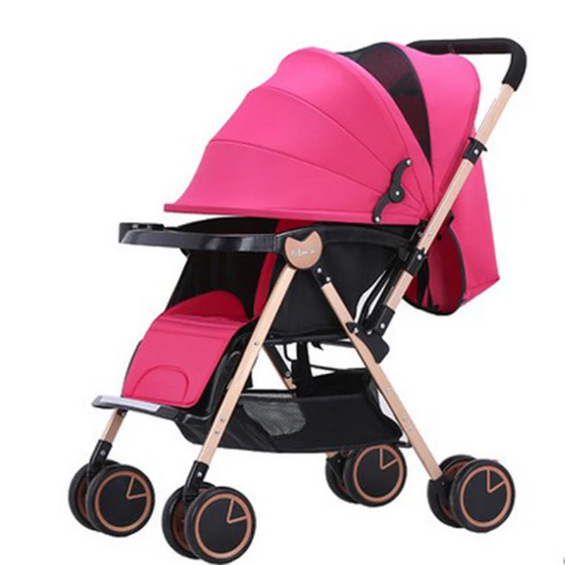 Роскошные детские складные коляски Коляска сложенная новорожденная коляска