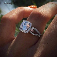 visisap europe united states hot selling dazzling wedding rings for women dropshipping support vintage jewelry supplier b2692