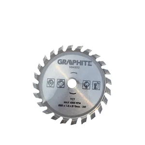 Пильный диск для циркулярной пилы 85*10*24 T, многофункциональный, для резки дерева и алюминия, диаметр 85 мм, внутренний диаметр 10 мм, 24 зубца