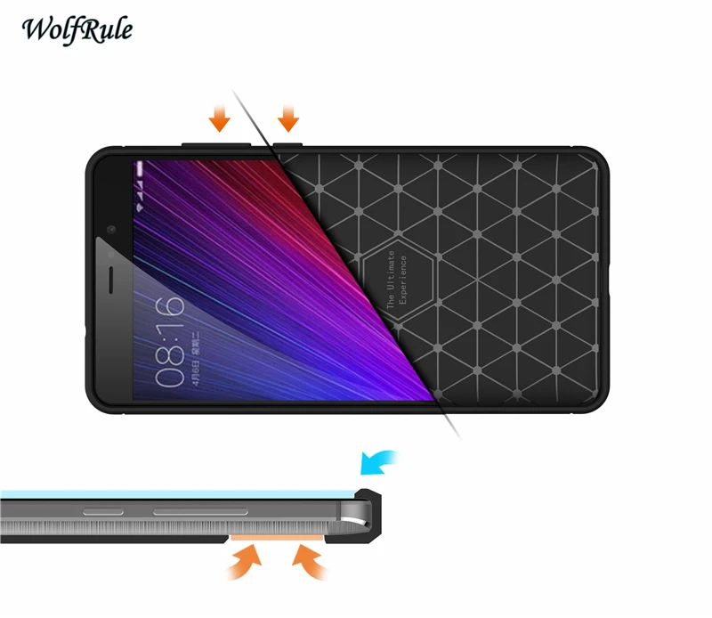 WolfRule для чехла Xiao mi 5S Plus чехол противоударный ТПУ Матовый деловой телефона Coque |