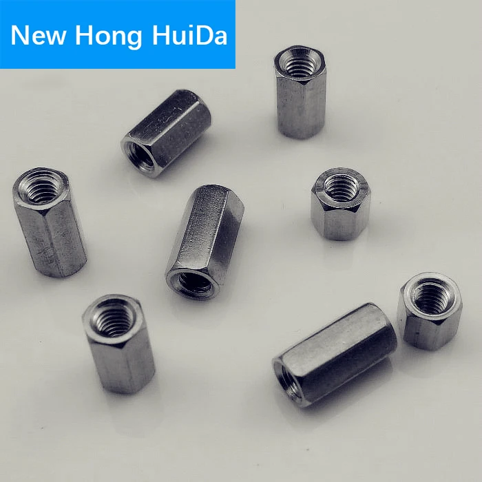

#4-40x5/6mm Hex Male Female Brass Standoff Stud Board Pillar Nickel Plated Thread PCB Motherboard Standoff Spacer Long Nut
