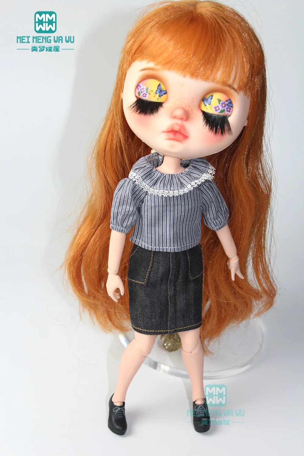 1 шт. Blyth Кукла одежда мода плед манжеты шорты для Blyth Azone 1/6 куклы аксессуары