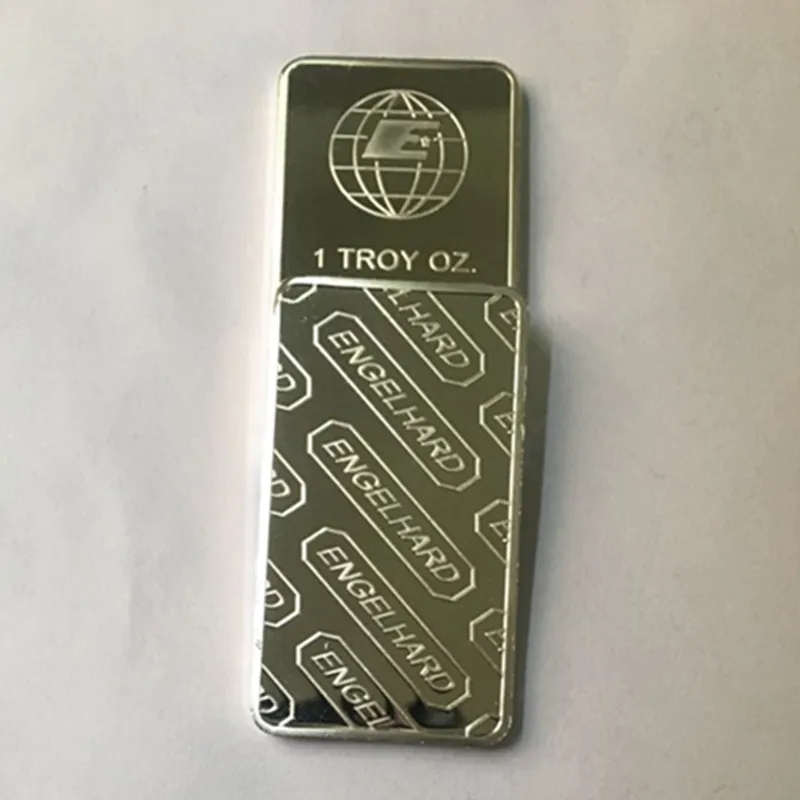 1 шт. американский значок навигатор покрытый серебром с покрытием Engelhard 1984 50x28 мм