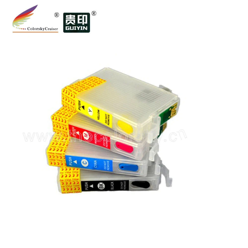 (RCE 1051 1054) Заправляемый картридж с чернилами для Epson T1051 T1054 105 BK/C/M/Y CX5600 CX7310 C92 TX300F|ink