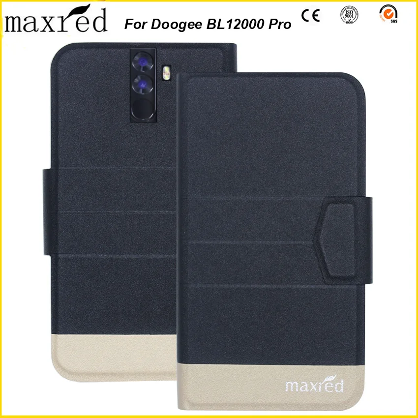 Оригинал! Чехол Doogee BL12000 Pro 5 цветов высококачественный откидной Ультратонкий