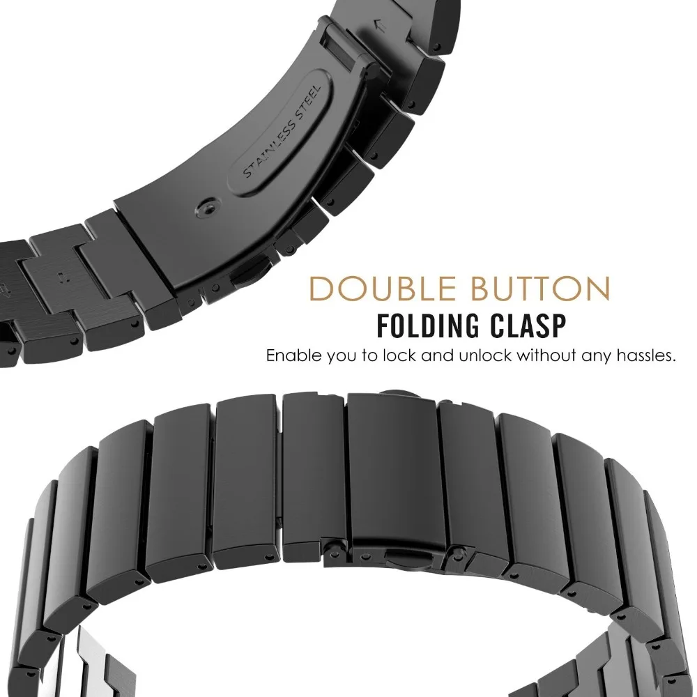 Ремешок для часов Samsung Galaxy Gear s3 Bands s2 классический сменный Браслет из нержавеющей