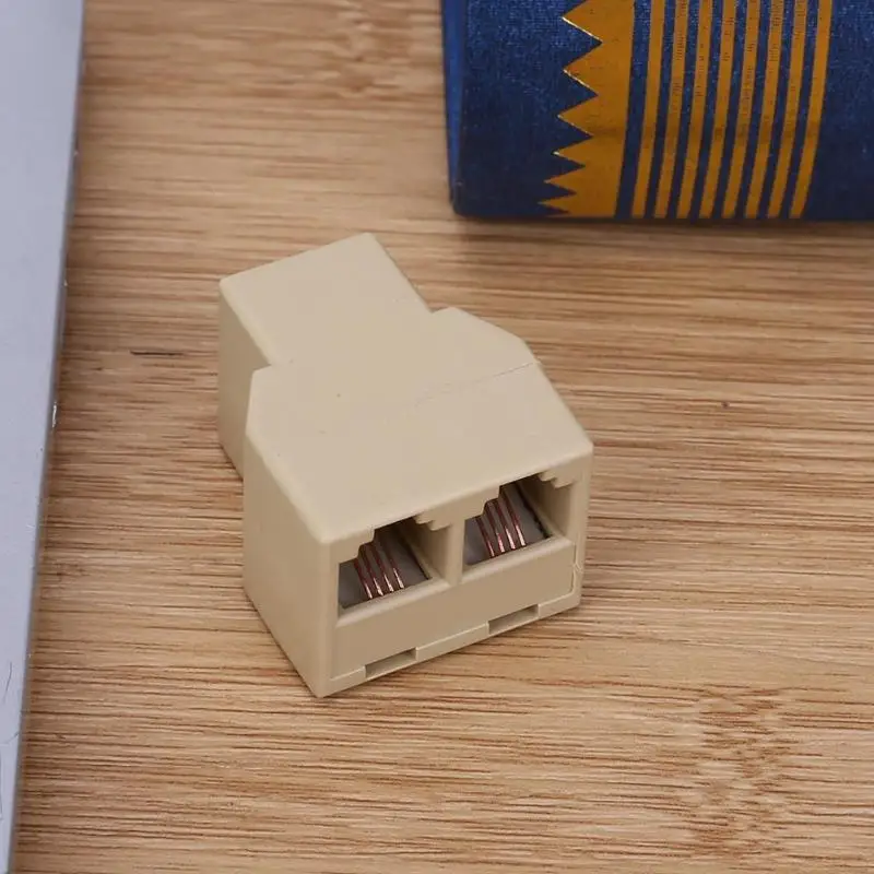 1 до 2 RJ11 телефонный разъем сплиттер телефонная линия адаптер конвертер|converter